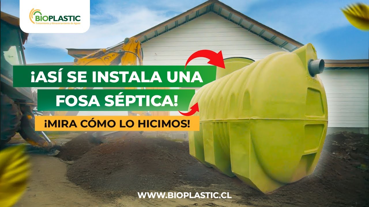 🟢 ¿Imaginabas que era así? 🤔 Entérate del proceso para instalar una Fosa Séptica 🏡