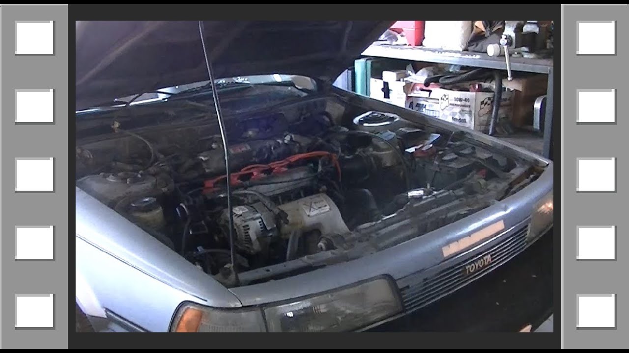 Timing Belt Replacement   1987 Toyota Camry   Part 2