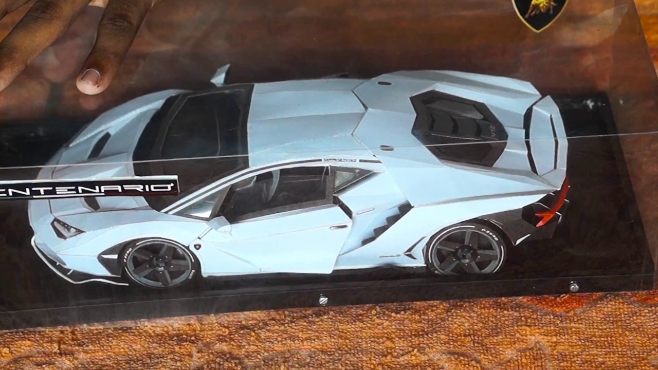 Lamborghini Centenario Paper Craft