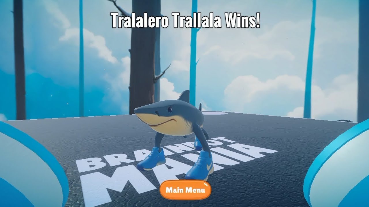 Brainrot Mania Game Play (Character: Tralalero Trallala)