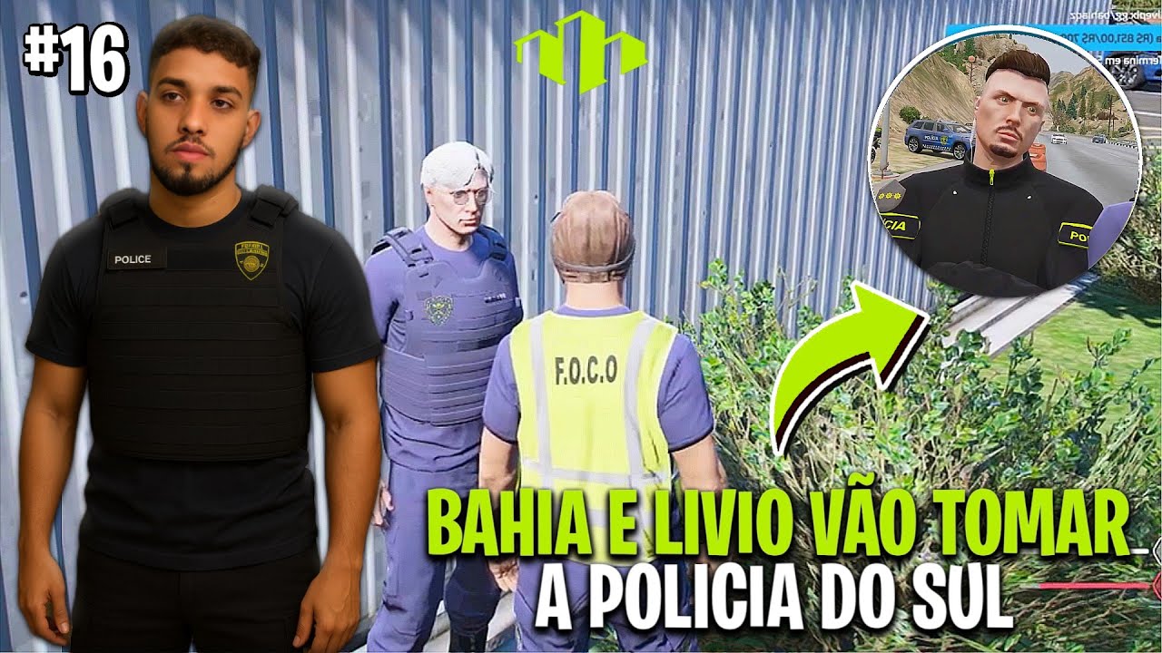 BAHIA E CORONEL LIVIO VÃO TOMAR A POLÍCIA DO SUL - METROPOLE RP EP 16
