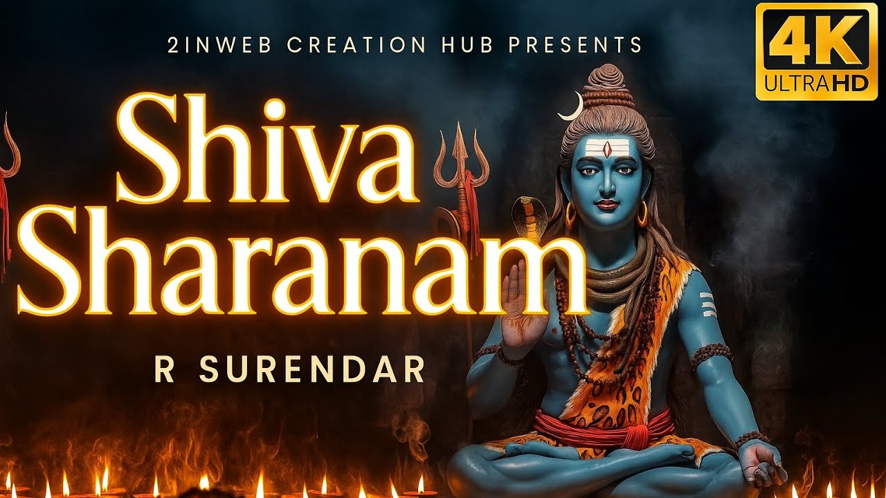Shiva Sharanam | R Surendar | Dhruv Sh | Shiva Song | Maha Shivaratri| Mahadev bhajan | Sanskrit 