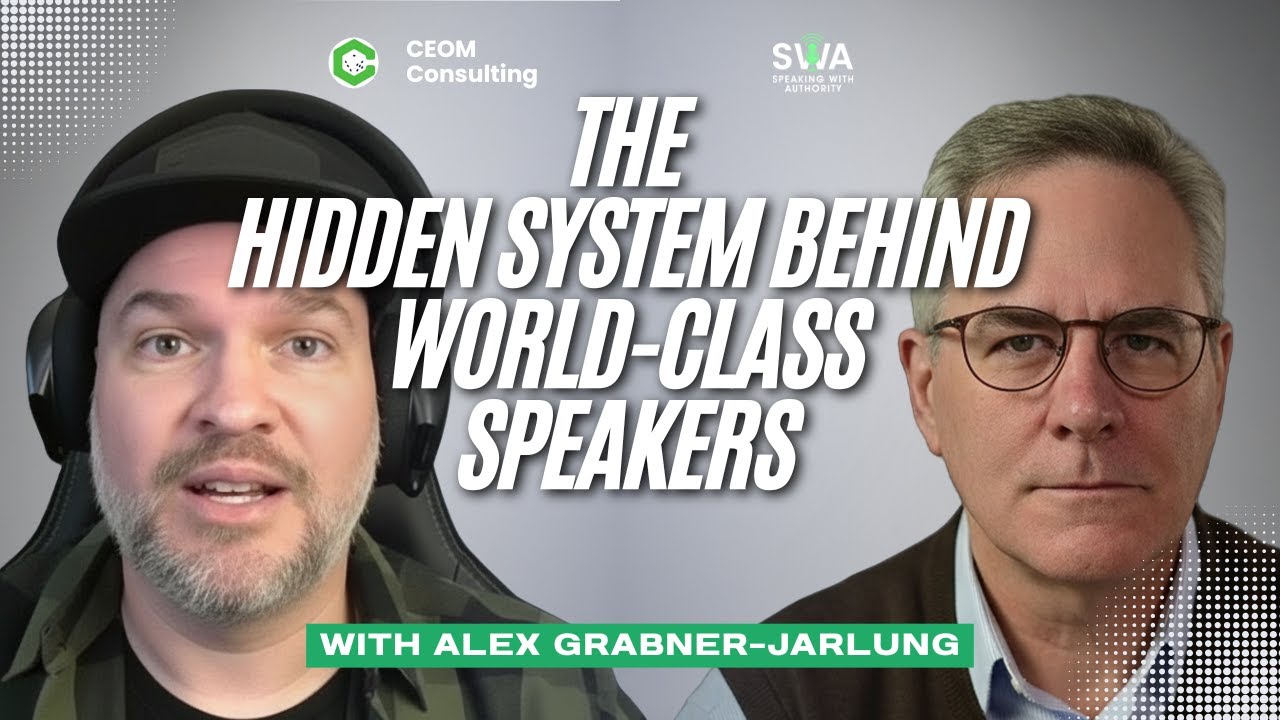 How to Speak With Confidence: Managing Nervousness, Cortisol, and Presence with Alex Grabner-Jarlung