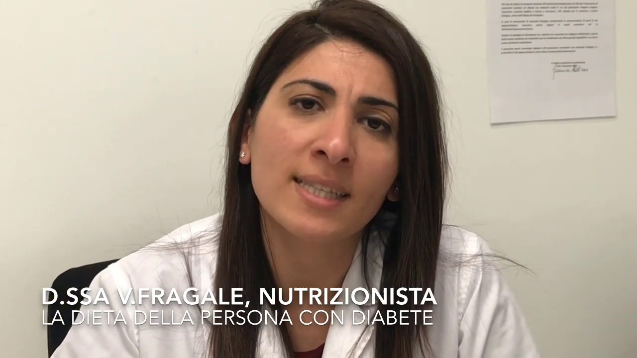 La dieta della persona con diabete