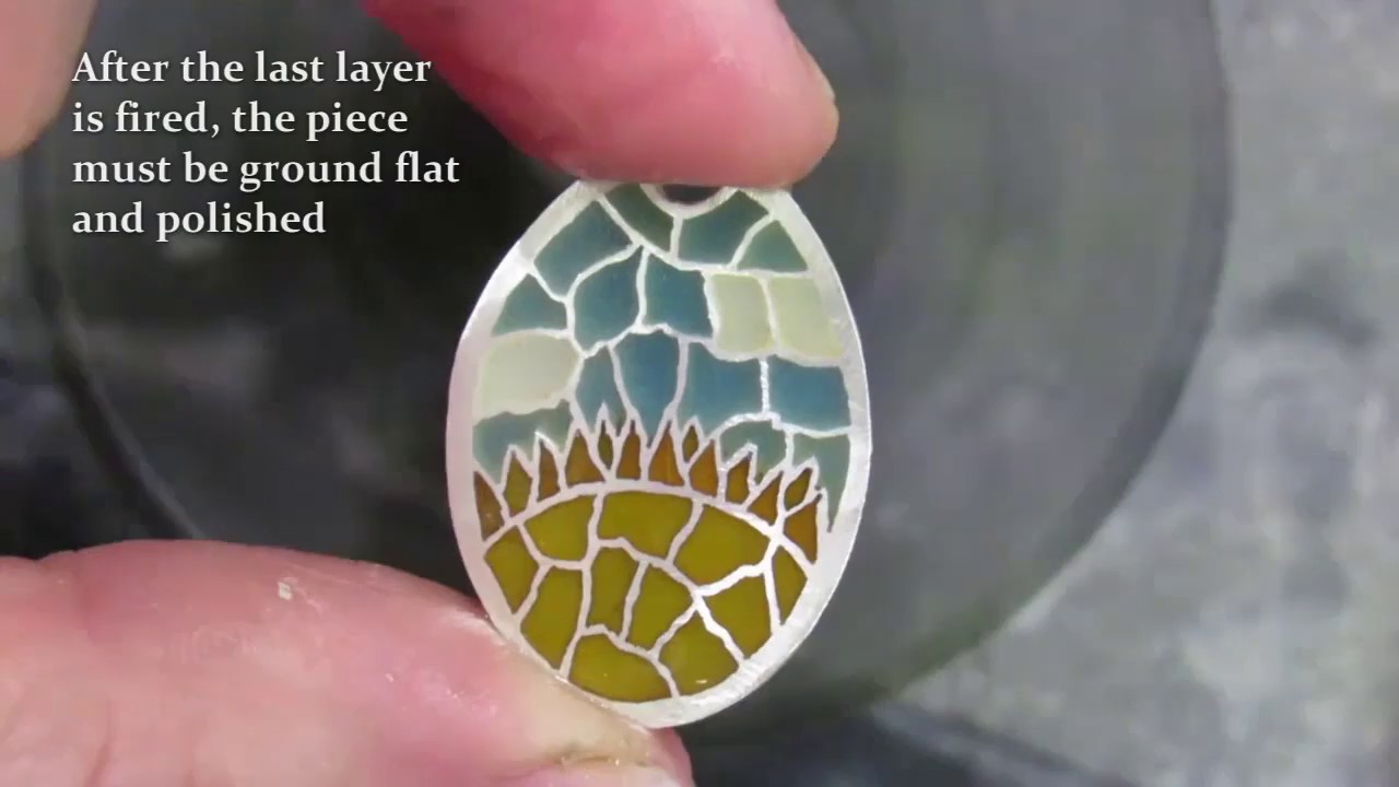 Crafting a Plique-a-jour Pendant