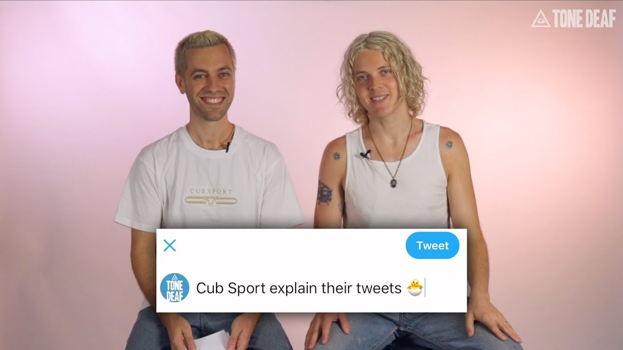 Cub Sport Explain Their Tweets | Interview
