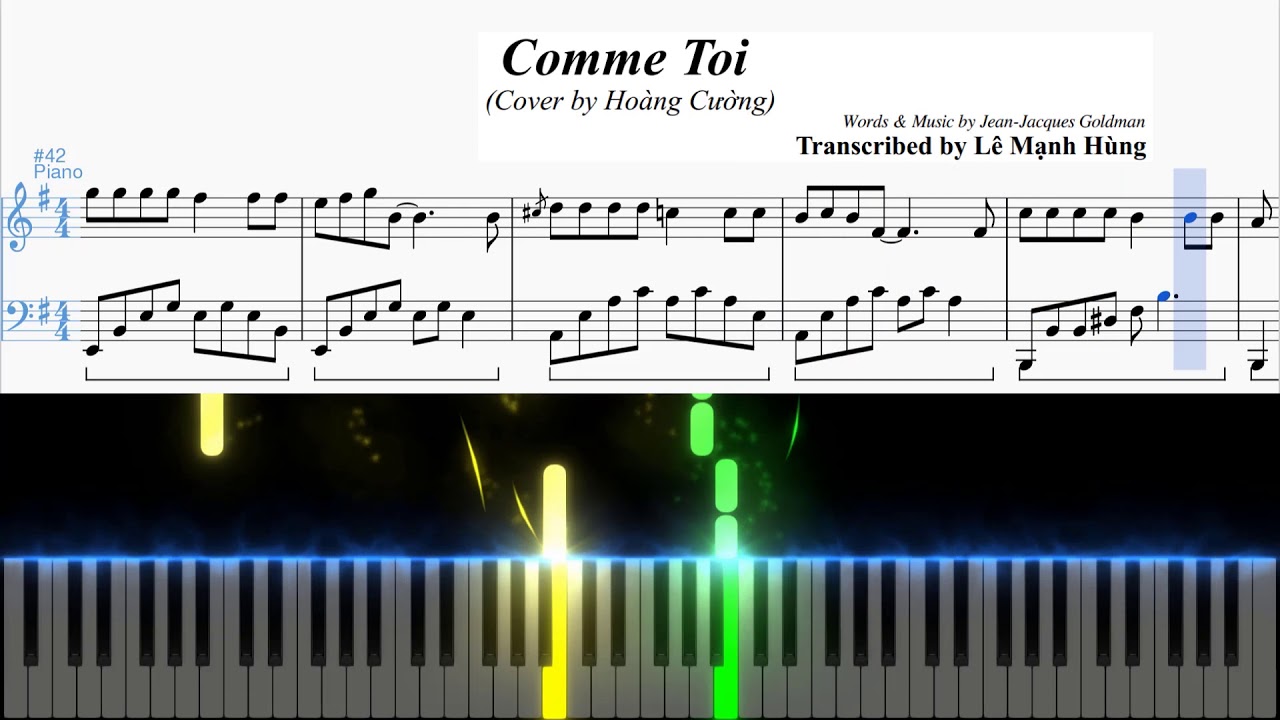COMME TOI | Cover by Hoàng Cường | Gabhung Music Arrangement
