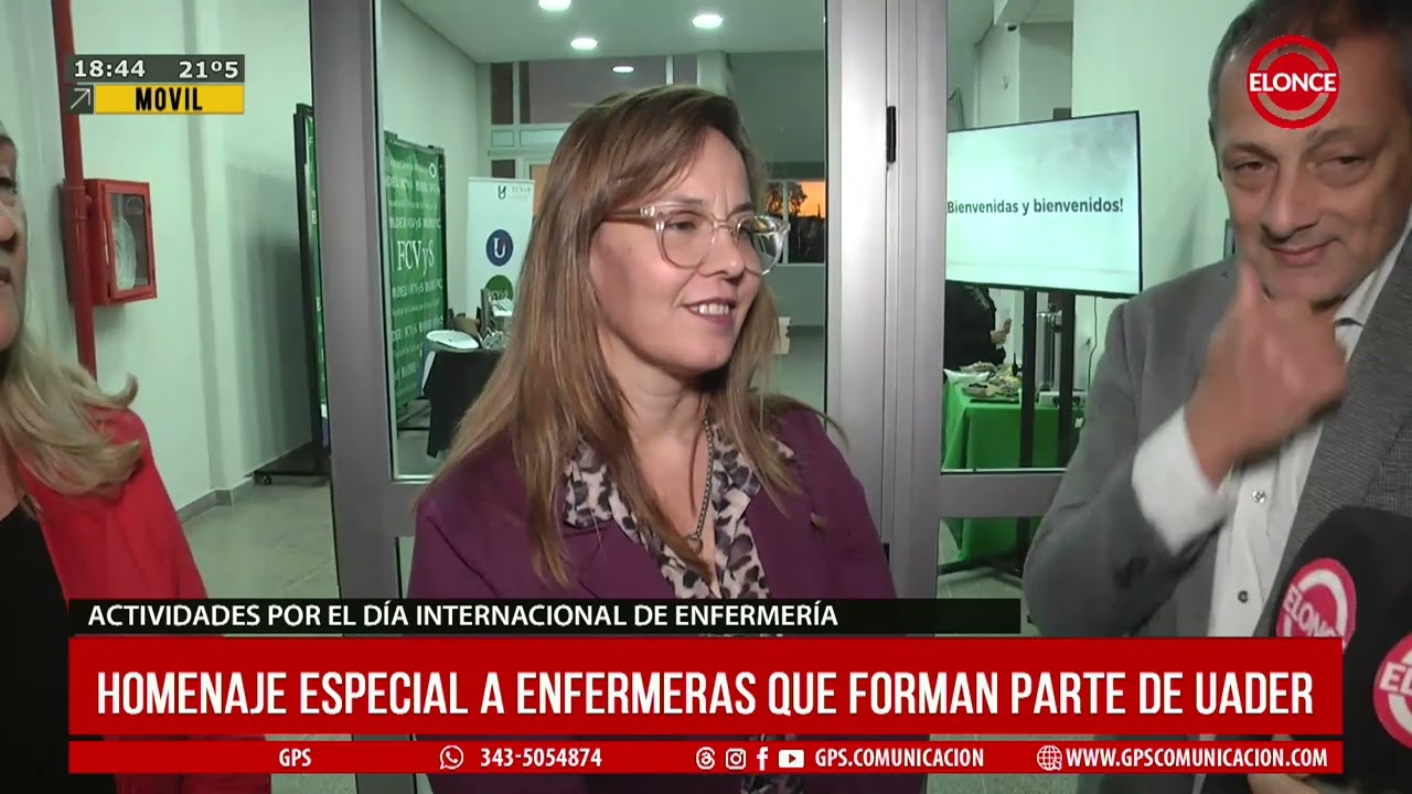 Dia internacional de enfermería, homenaje especial a enfermeras que forman parte de UADER