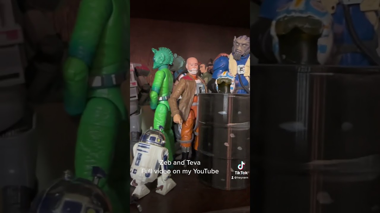 Custom Zeb orrellios Star Wars black series action figure Mandalorian #starwar hasbro pulse