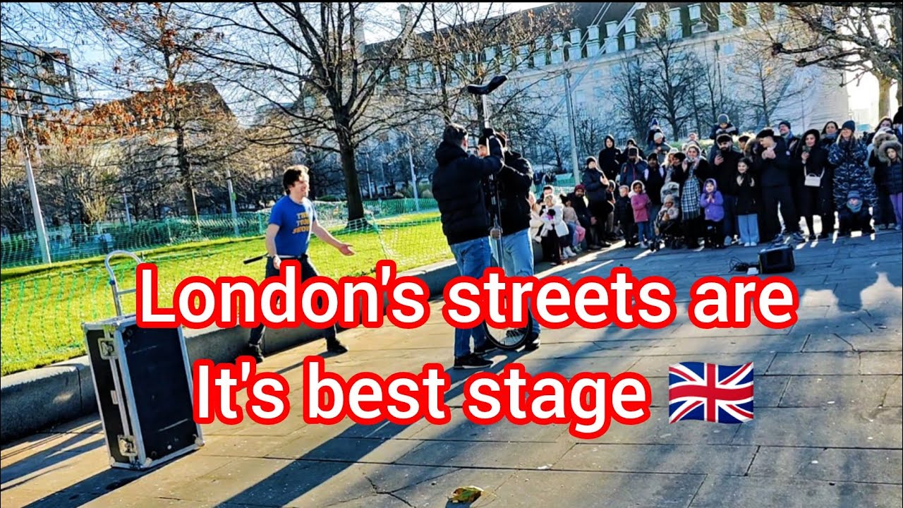  You find the best free entertainment in London 🇬🇧.#london #talent #entertainment 