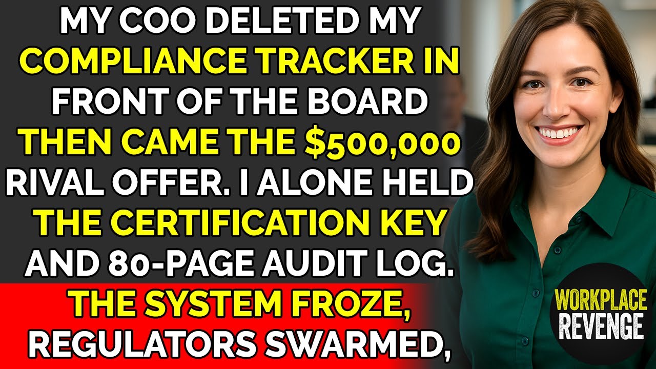 My COO Deleted My Compliance Tracker — I Froze the System and Took $500K