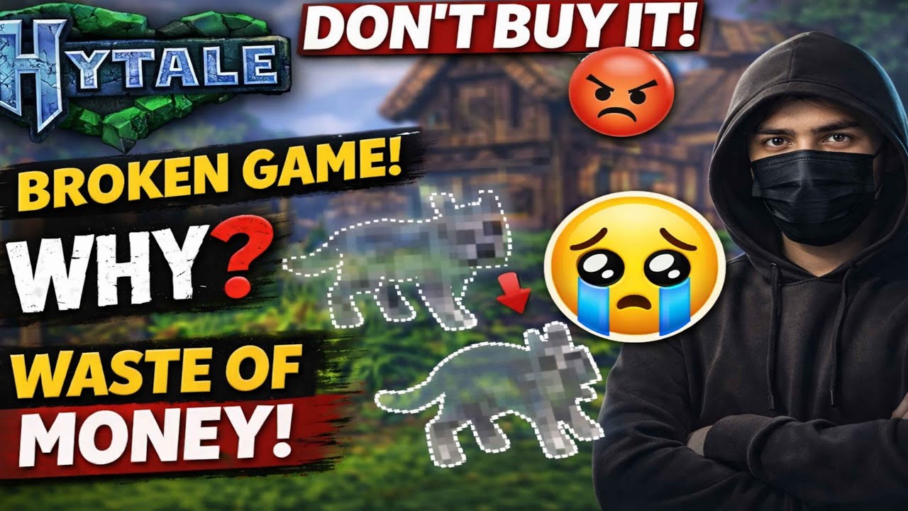 Don’t Purchase Hytale 😡 | Honest Review | Big Bug Problem