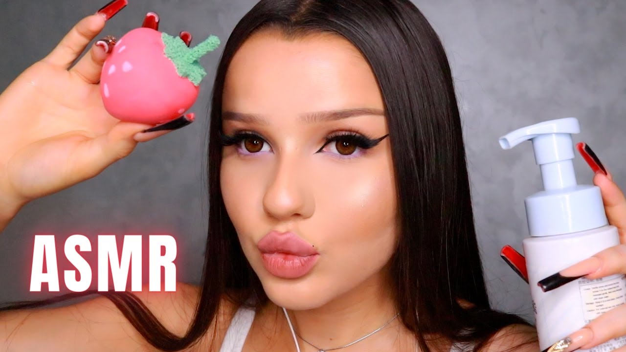 ASMR TU AMIGA TE HACE EL SKINCARE | ROLEPLAY EN ESPAÑOL