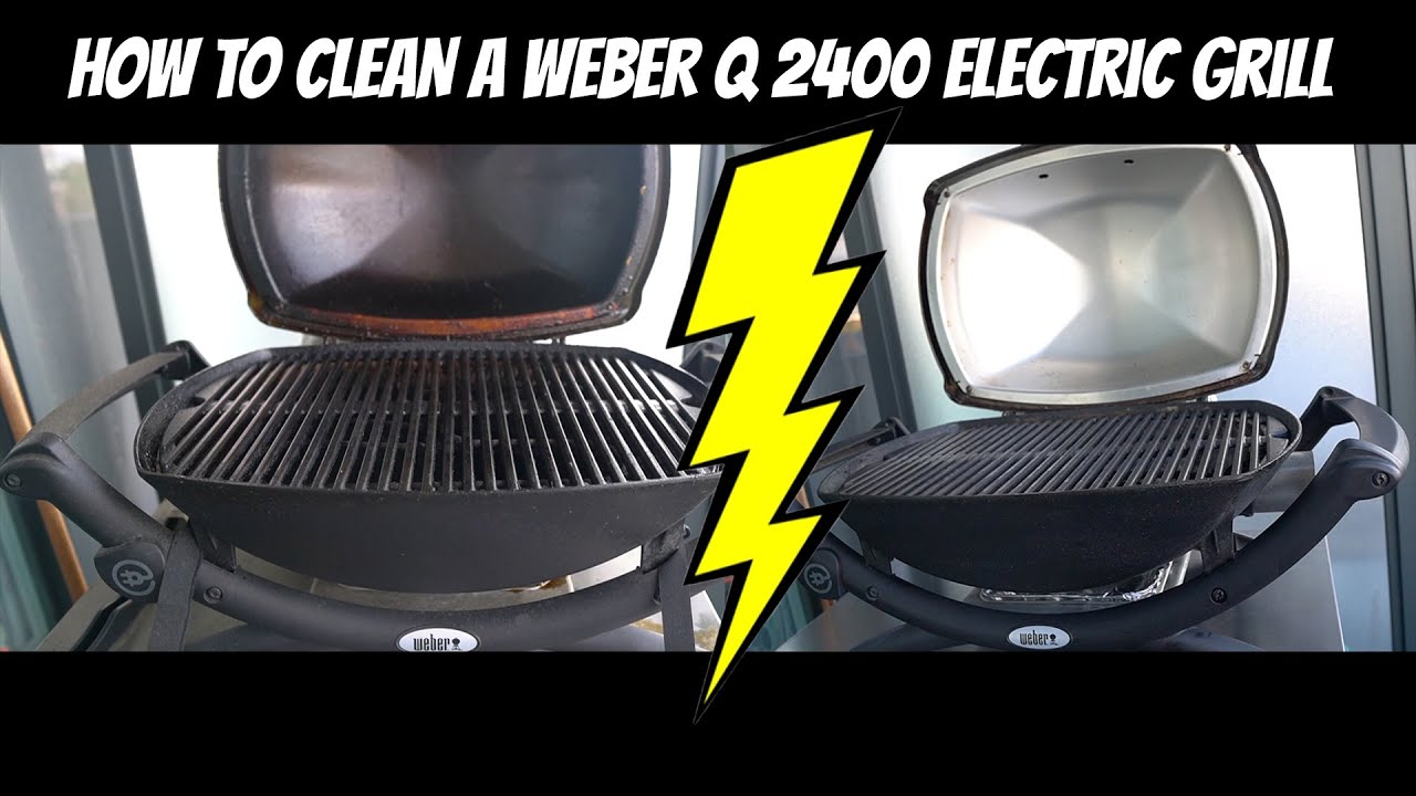Как почистить электрический гриль Weber Q 2400