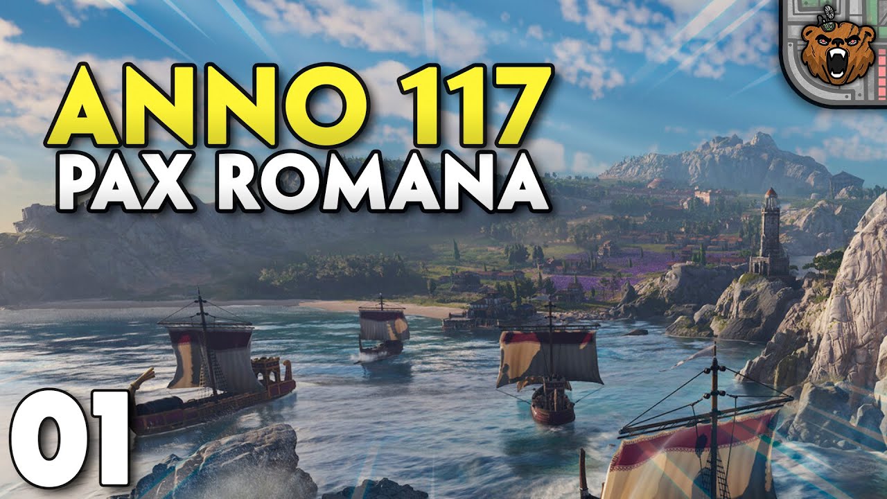 EM PORTUGUÊS! Governando uma ilha ROMANA | Anno 117: Pax Romana #01 | 4K PT-BR
