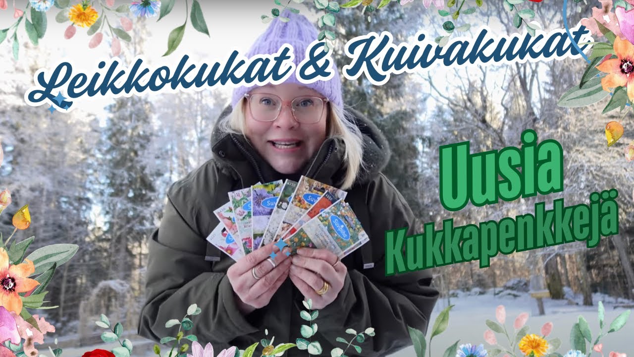 Leikkokukat & kuivakukat I Kukkapenkkisuunnitelmia
