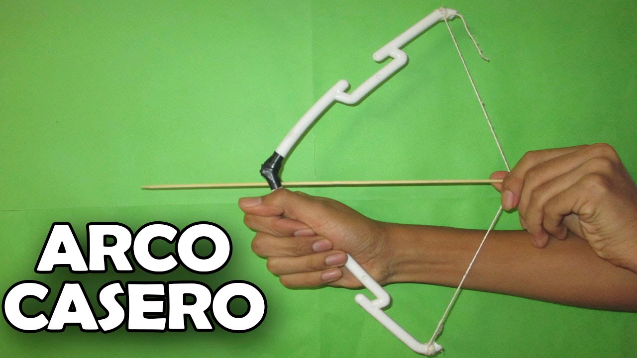 como hacer un arco casero f&aacute;cil y muy potente│ARMAS
