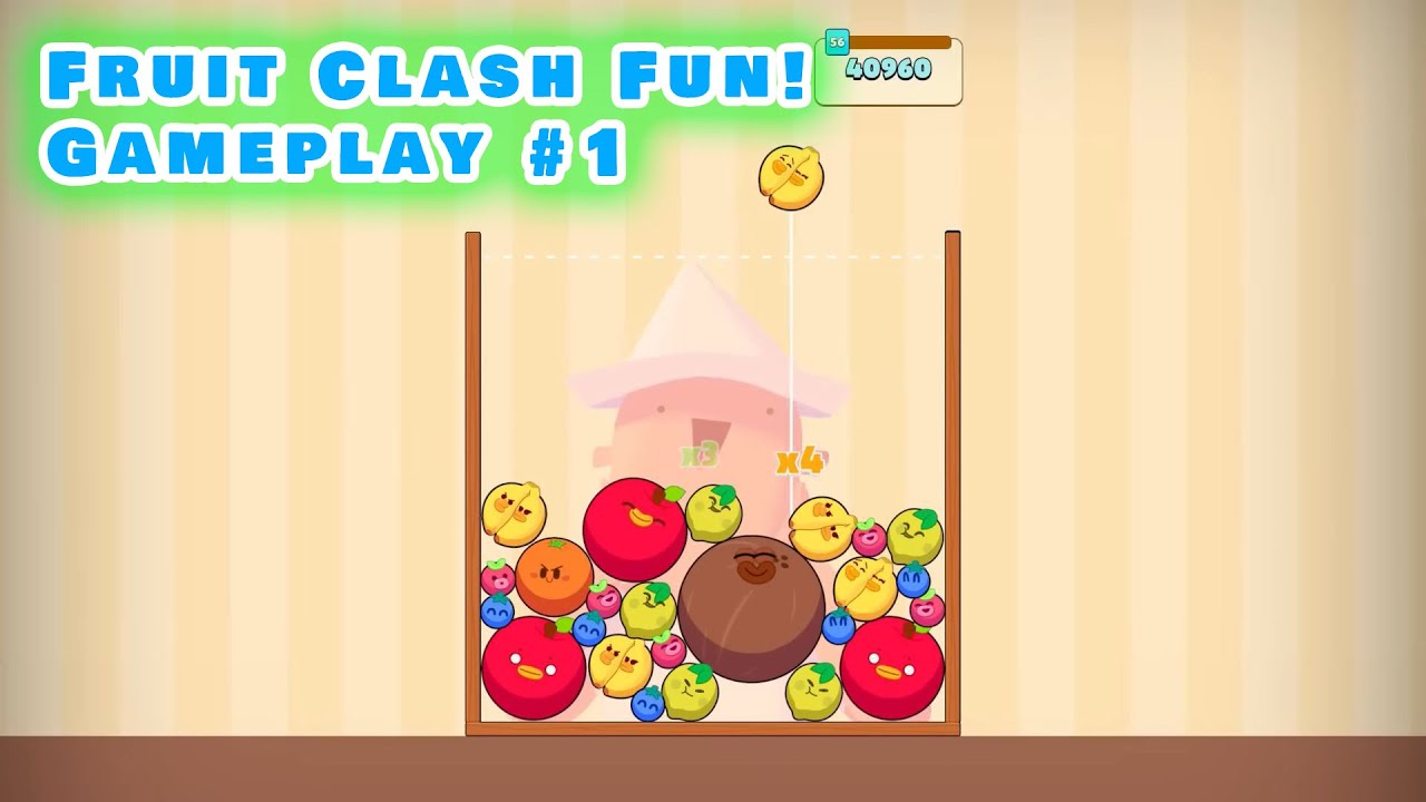 Fruit Clash – Sort & Merge | Relaxing Fruit Merge Gameplay #1 🍉