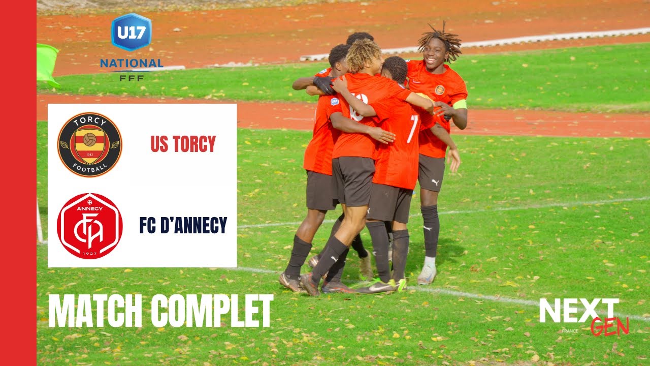 MATCH COMPLET | US Torcy PVM vs FC d’Annecy | Championnat National U17 - Poule C