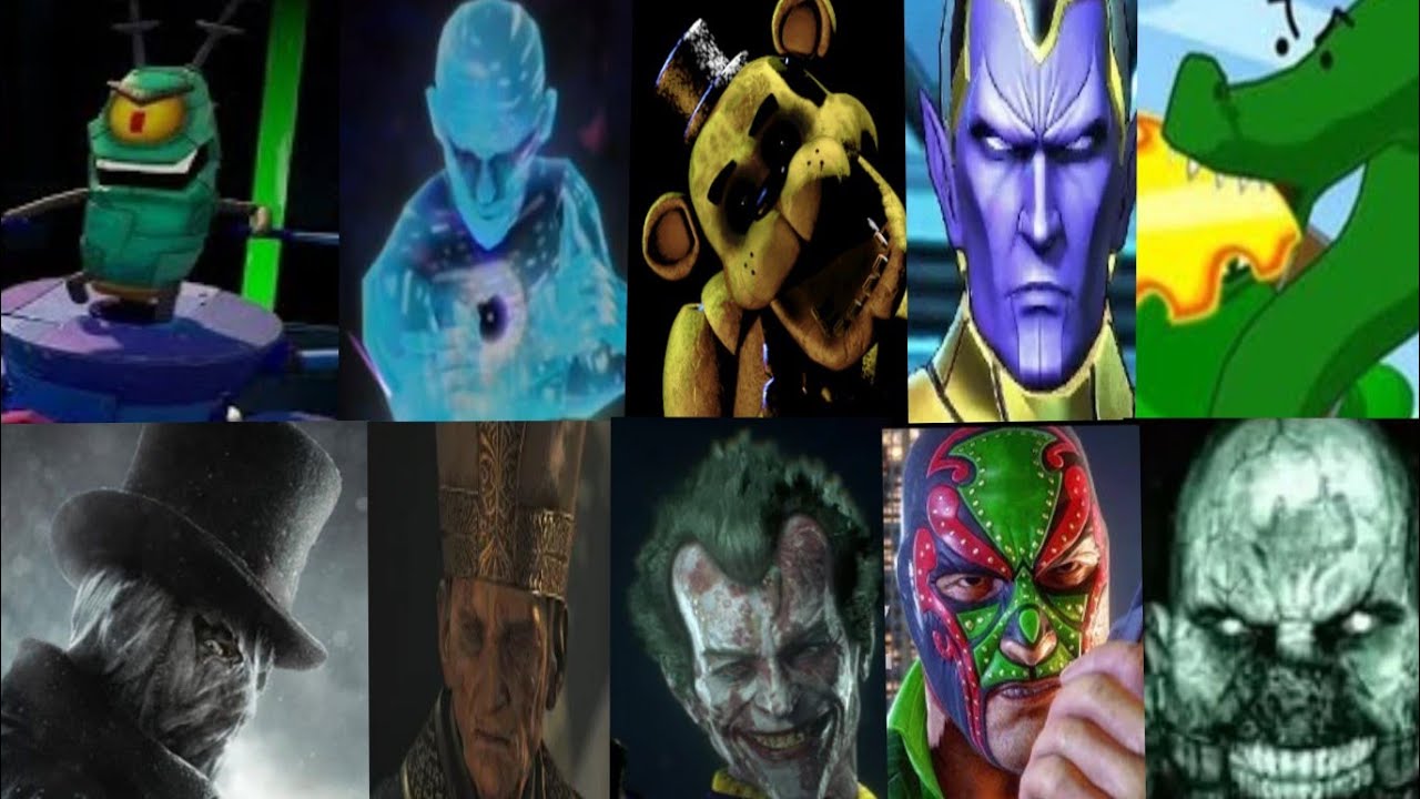 Defeats of my favorite video game villains