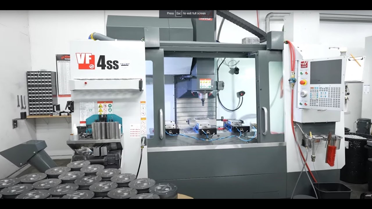 Customer Spotlight - Buckeye Design & Engineering Services - High-Volume Production on Haas VF-4SS
