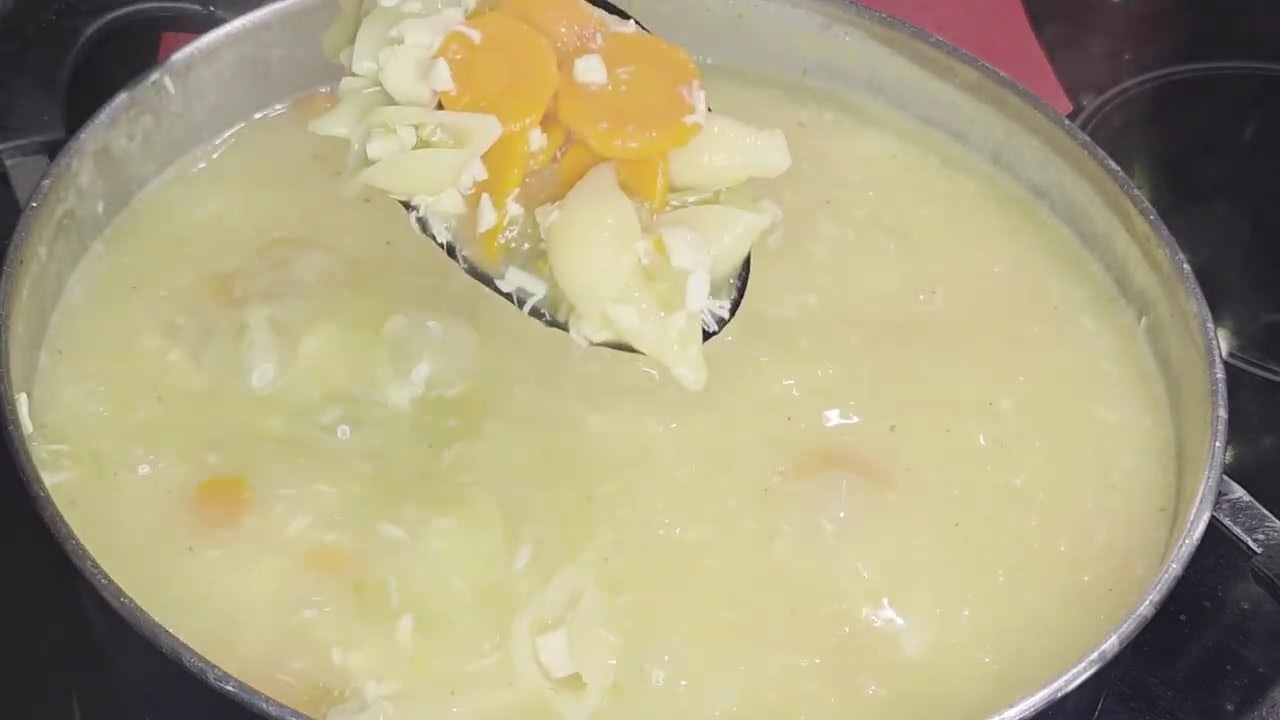 Homemade Chicken Noodle Soup #homecooked #chickennoodlesouprecipe