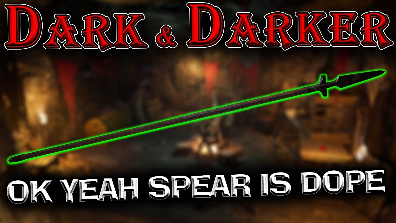 Ну что ж, копье — самое веселое оружие в игре! Теперь в Dark and Darker.