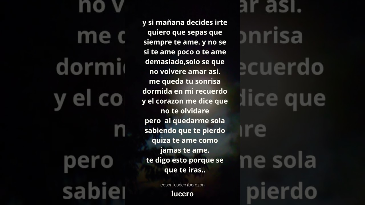 Te digo adi&oacute;s 💕😭 #poesia #amor #desamor #pareja