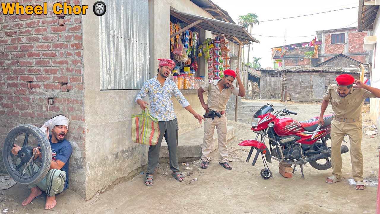 WHEEL CHOR || Must watch  New Funny Comedy Video || Bindas Fun Heroes