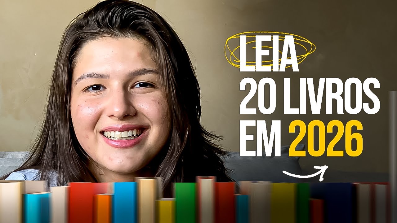 Como ler 20 livros em 2026 (mesmo sem muito tempo)