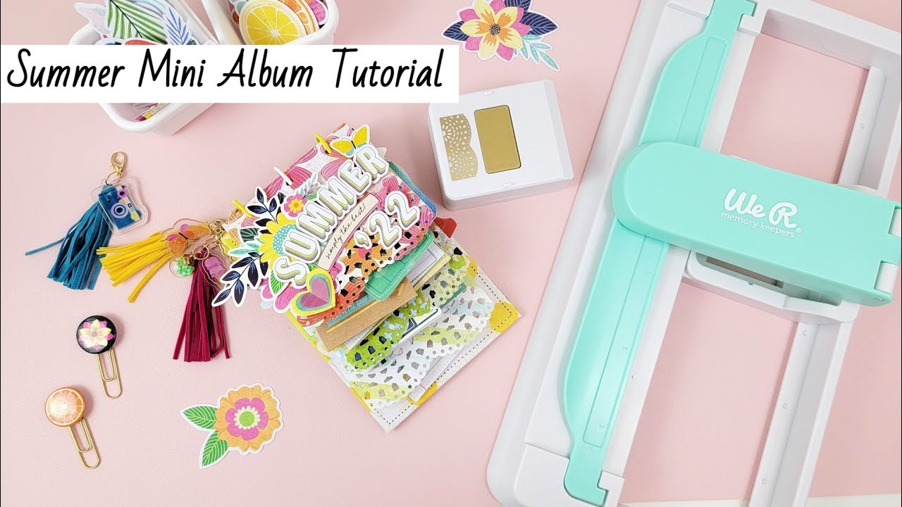Easel-Style Mini Album with Layered Pages | WRMK DT