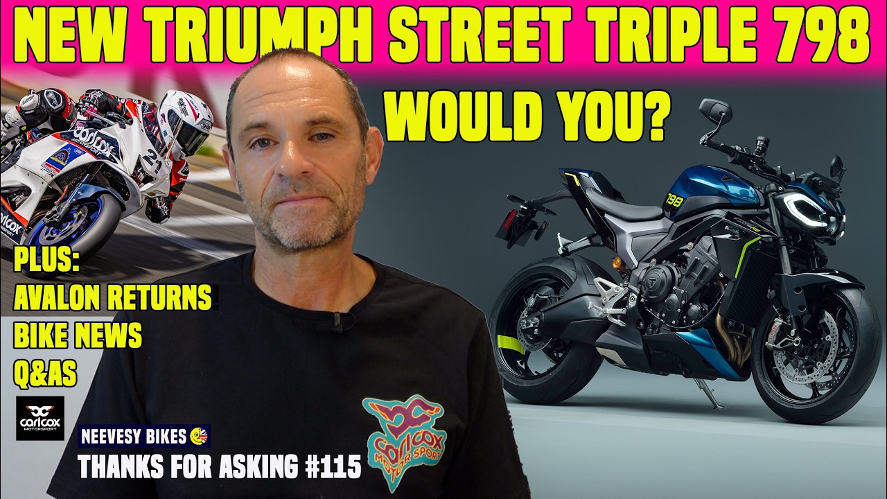 Спасибо за вопросы. Новый Street Triple 798 &mdash; купили бы вы его? А также другие новости мотомира и...