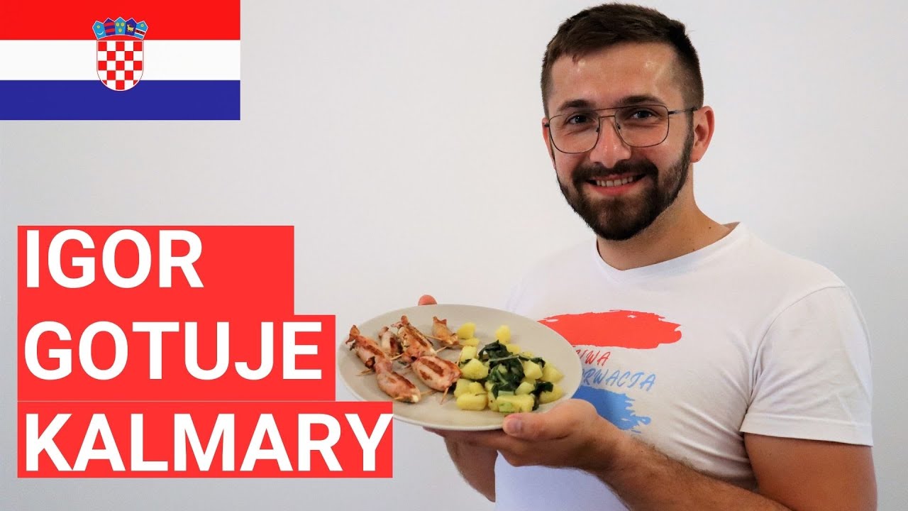 Chorwackie smaki - kalmary z blitwą i ziemniakami