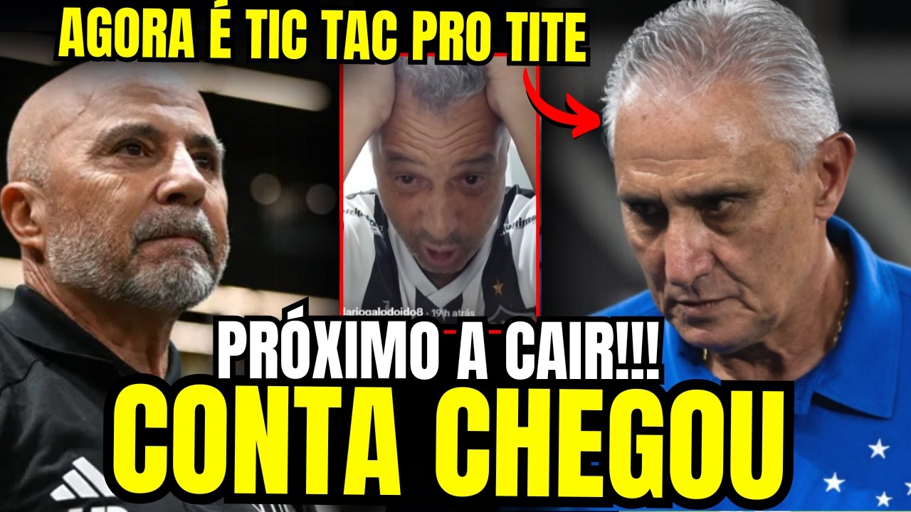 DEU RUIM PRO SAMPAOLI NO GALO TITE É O PRÓXIMO A CAIR NO CRUZEIRO
