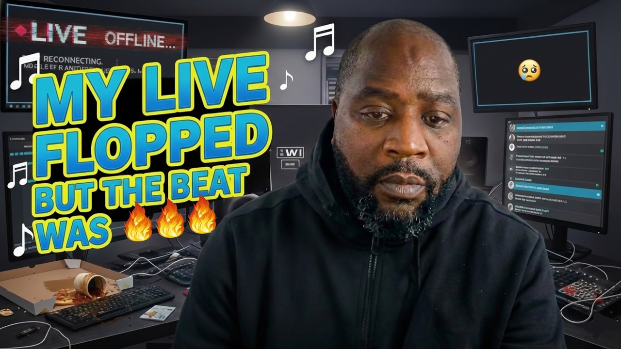 My Live Stream Failed... But This Beat Didn’t 🤦🏾‍♂️🎹