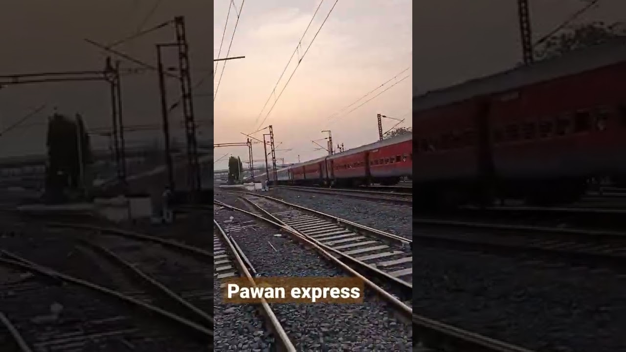 Pawan express #indianrailway #railway #centralrailway