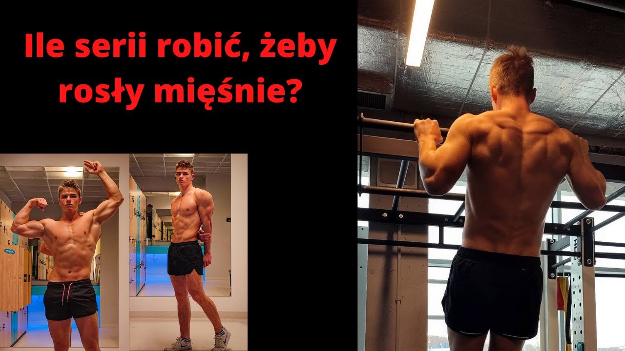 Ile serii robić na każdą partię mięśniową?