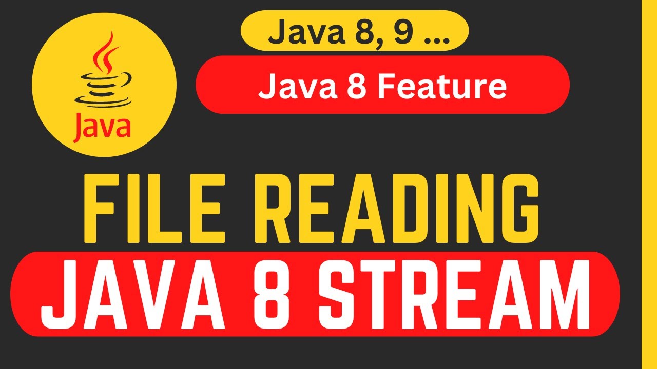 How to Read File using Java 8 Stream || File Reading -Part 3