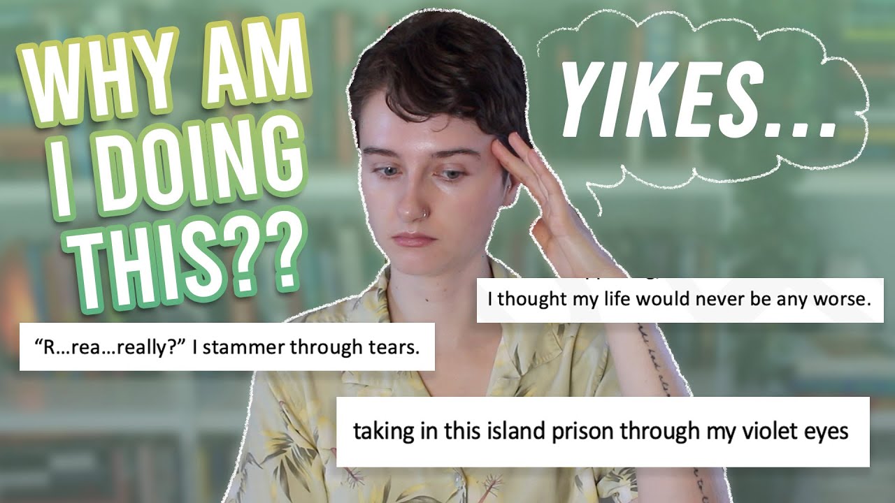 REACTING TO THE NOVEL I WROTE WHEN I WAS 13 *and it’s terrible*