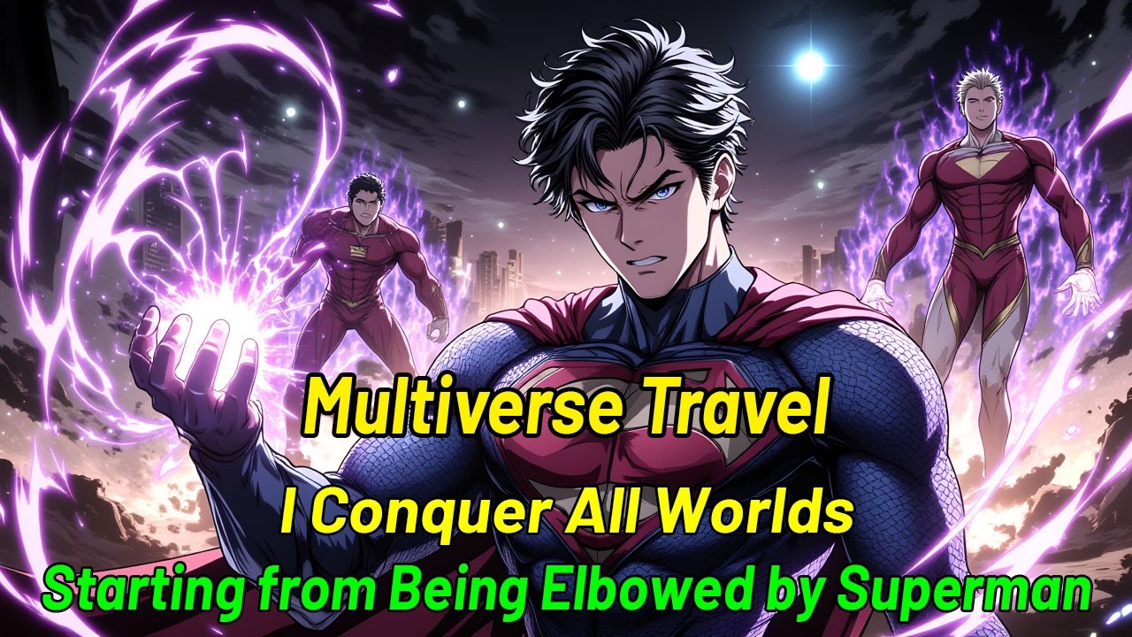 Multiverse Travel: I Conquer All Worlds Starting from Being Elbowed by Superman#superman #marvel