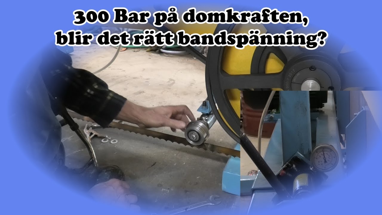 Kontroll av bandspänning
