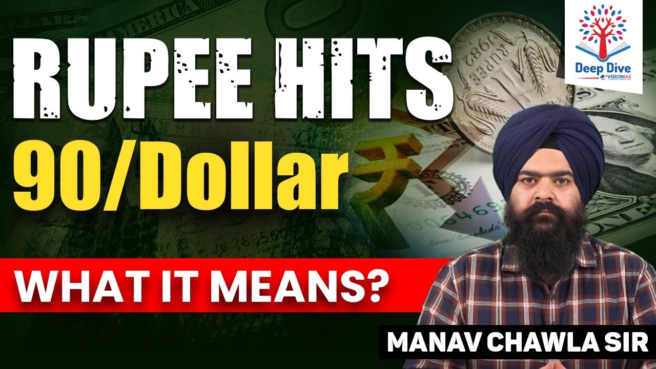 Rupee hits 90/dollar. What it means?