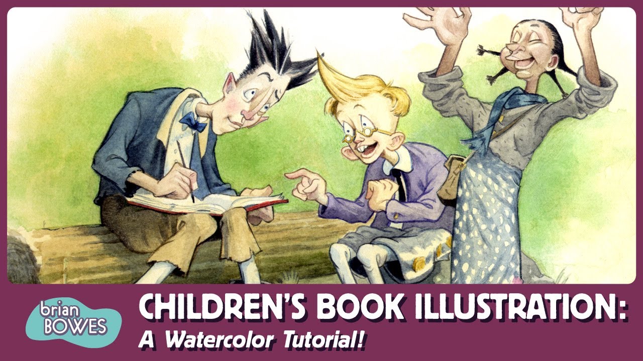 Children’s Book Illustration: A Watercolor Tutorial