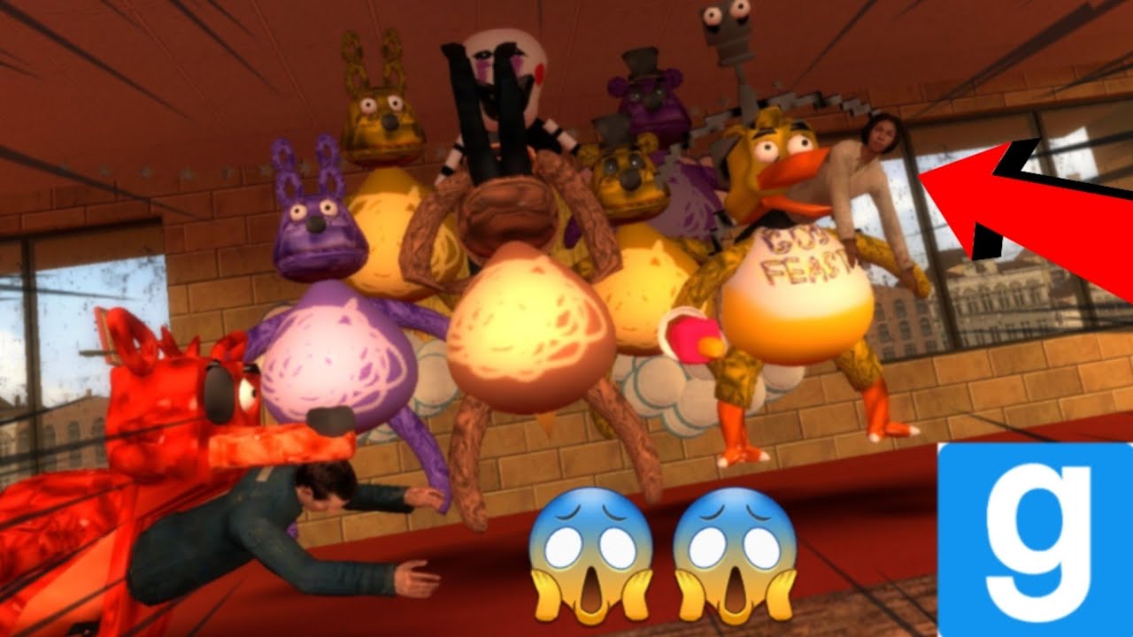 [GMOD FNaF] Bootleg (Çakma) FNaF Restoranı 🤣