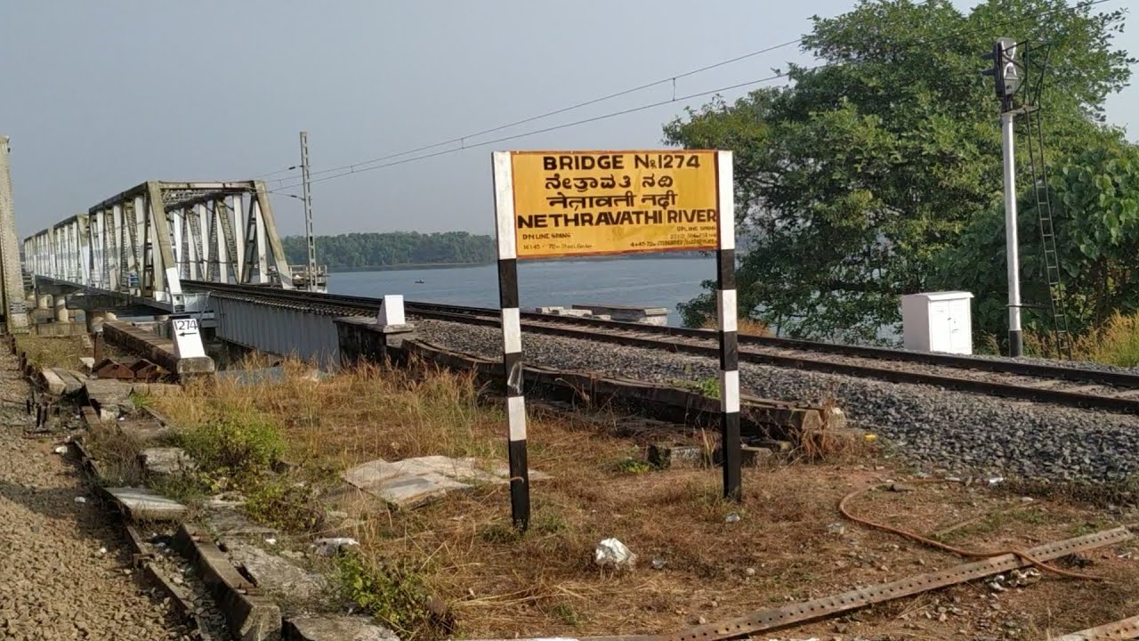 Nethravathi River Bridge|Mangalore Express| Biggest in Karnataka