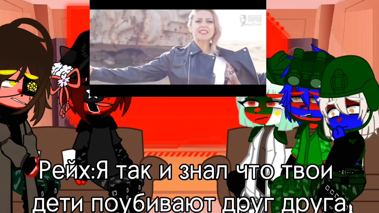 Реакция стран на клип 