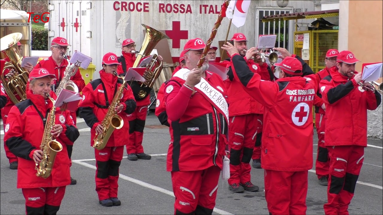 Fanfara Croce Rossa - Canzon del Carnevale Ivrea 2019