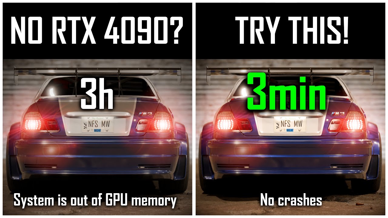 How to RENDER MUCH FASTER and STABLE in Blender with Potato PCs