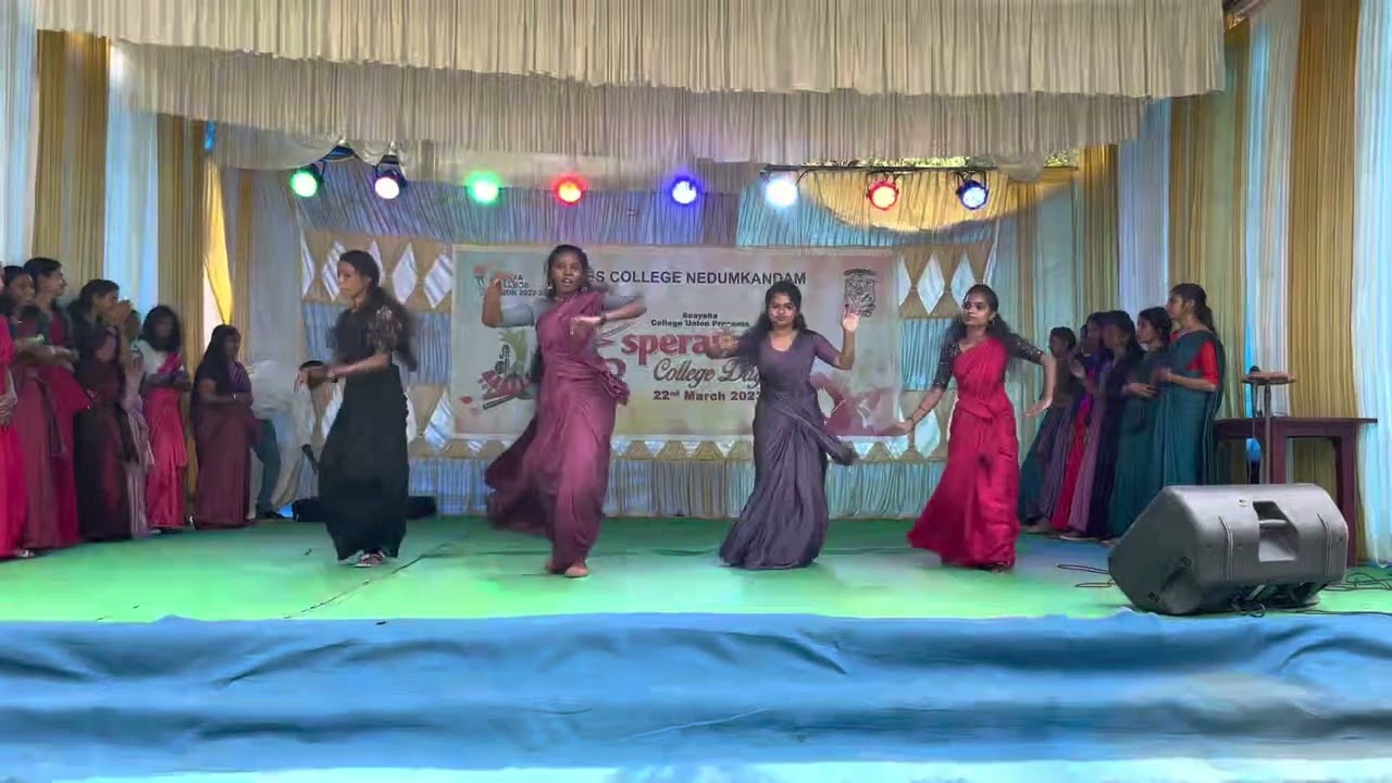 MES College Nedumkandam ESPARENZA 2K23  College Day #collegeday#groupdance#girlsdancevideo#college