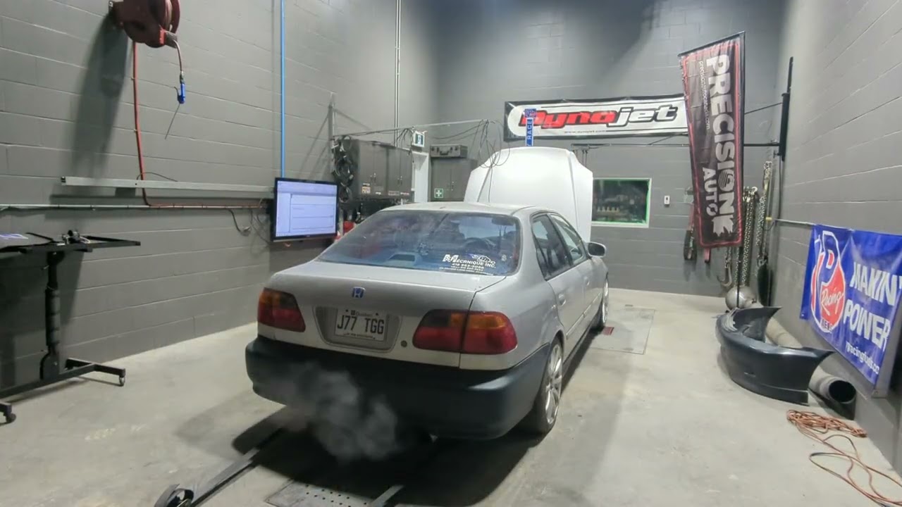Civic 6th Gen B20vtec Turbo Dyno tuning 2025